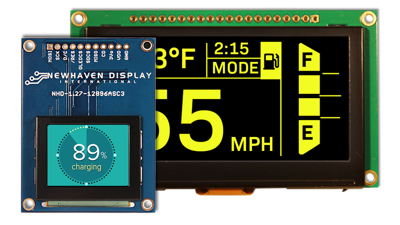 Graphic OLED display products