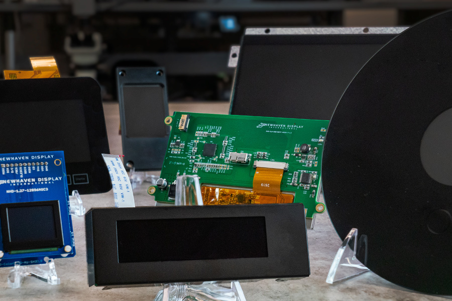 Custom OLED and LCD displays