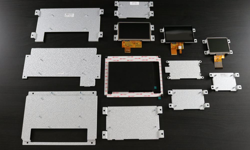 Metal mounting brackets