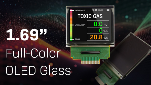 1.69 full color OLED display