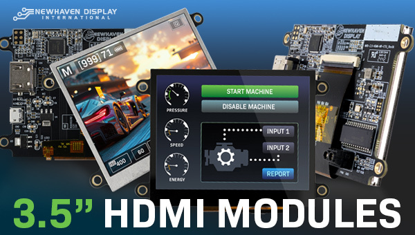 3.5-inch HDMI TFT LCD modules