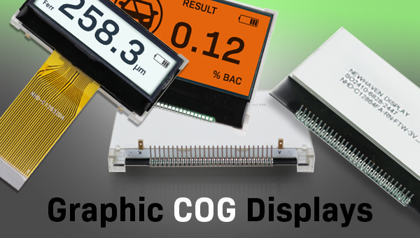 graphic COG LCD displays