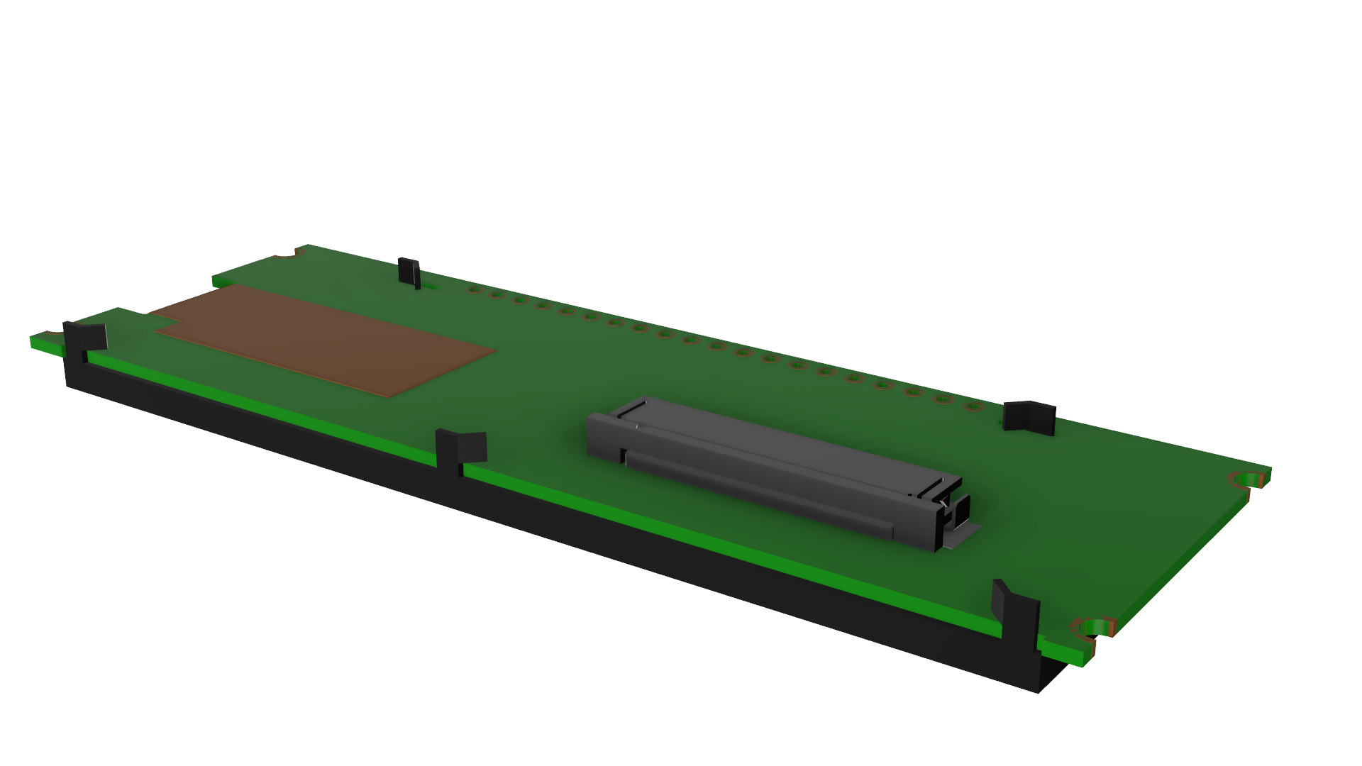 OLED med Molex-lödd på