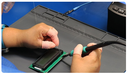 Blue 20x2 Character OLED Module