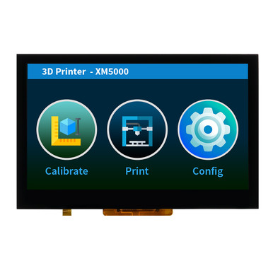 4.3 inch IPS High Resolution TFT LCD with Capacitive Touchscreen