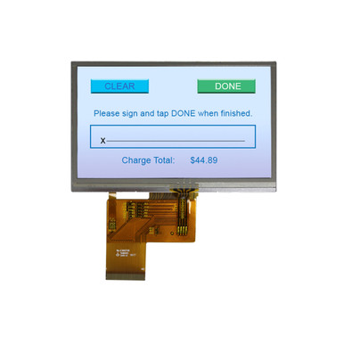 4.3 inch Standard Resistive TFT