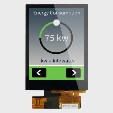 2.8 inch IPS Capacitive Touchscreen TFT LCD