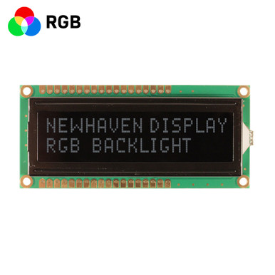 2X16 Character LCD | FSTN-Negative Display K1Z with RGB Backlight