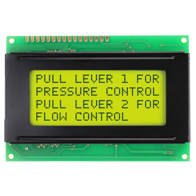 4X16 Character LCD | STN+ Yellow/Green Display with Yellow
