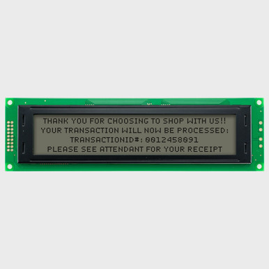 40x4 Character LCD | FSTN+ Display with No Backlight