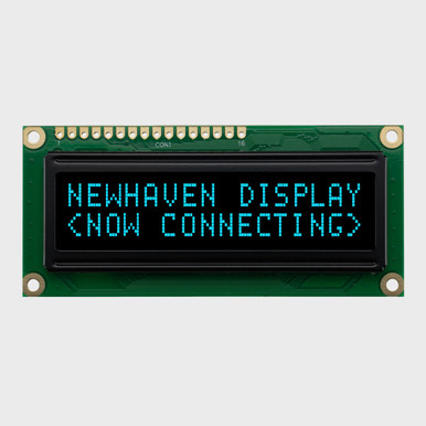 Blue 16x2 Character OLED Module | KZW Model