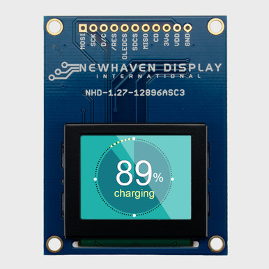 1.27インチフルカラーシリアルインターフェース有機ELモジュール