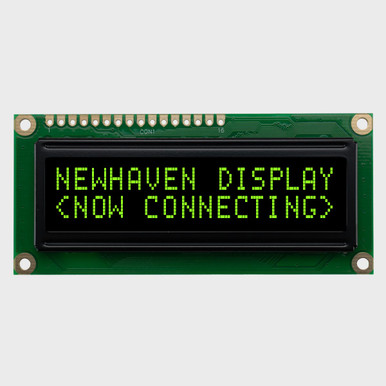Green 16x2 Character OLED Module | KZW Model