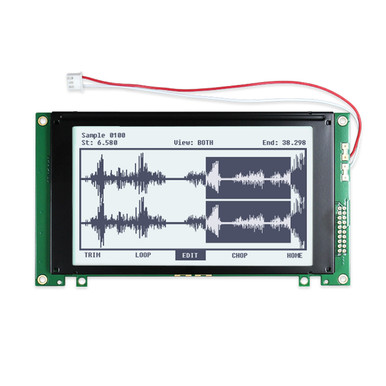 240X128 Graphic LCD Module | FSTN + Display with White Backlight