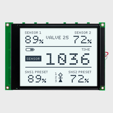 320x240 Graphic LCD Module | FSTN+ Display with White Backlight
