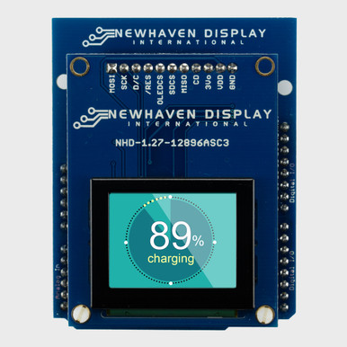1.27インチカラーOLED Arduinoシールド