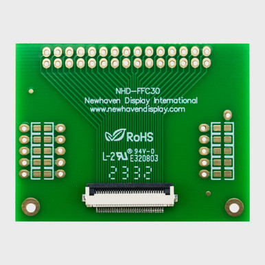30-Pin 0.5mm Pitch FFC Connector Breakout Board