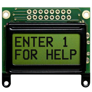 ポータブル電源 家庭用 LCDスクリーン 8x2 Character LCD | Monochrome Display with White Side