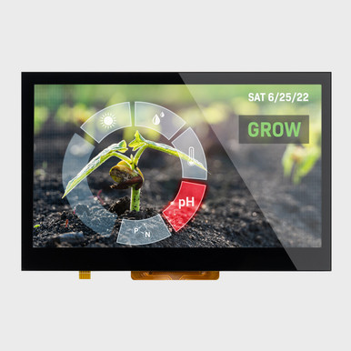4.3 inch 480x272 Resolution IPS TFT LCD + Capacitive Touchscreen