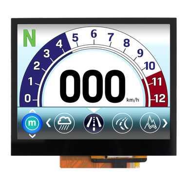 3.5 inch IPS High Resolution Capacitive TFT LCD + MIPI DSI Interface