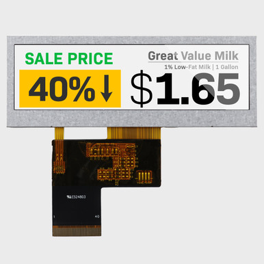 3.9 Bar-Type TFT 480x128px IPS Display