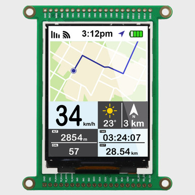 TFT Breakout Module with Sunlight Readable 2.8 inch IPS TFT Display