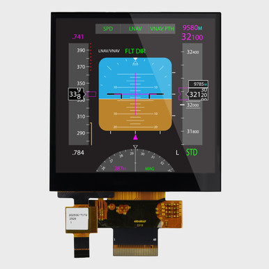 4.0 Inch Square 480x480 Pixel IPS TFT Display with RGB Interface