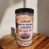 Luxury Bath Soaks - Foaming, but Gentle on Skin