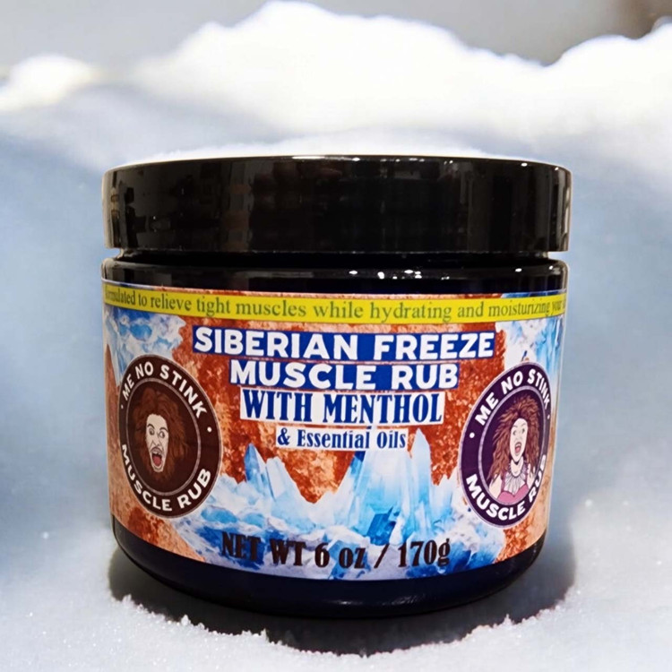 Siberian Freeze Menthol Rub Jar