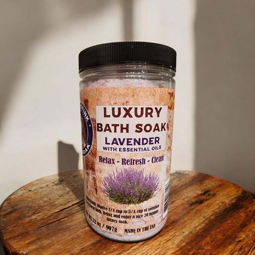 Luxury Bath Soaks - Foaming, but Gentle on Skin