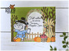 Basic Dress Up Cows - clear stamps set of 2