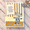Basic Dress Up Cow clear stamp set (set of 2) 