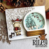 Dress Up Riley-Snow Globe clear stamp set