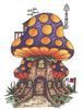 Mushroom Lane - Polkadot House 2