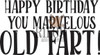 You Marvelous Old Fart