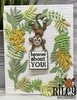 Lead In Sayings 2 - Monkey clear stamp set
