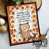 Candy Corn Border die set (6 pieces)