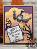 Spooky Hollow Boo clear stamp set