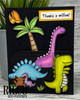 Dinosaurs clear stamp set