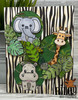Safari Animals clear stamp set