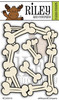 Dog Bone Frame clear stamp set