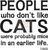 People Who Don't Like Cats