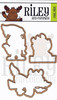 Chipmunks 1 die set (set of 3)