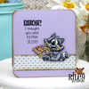 Trash Can Pandas clear stamp set