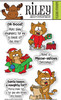 Hank Does Christmas clear stamp set
