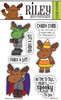 Riley Halloween 1 clear stamp set