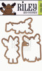 Riley Halloween 1 die set  (set of 3)