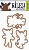 Riley Halloween 2 die set  (set of 3)