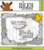 Moon and Stars Frame clear stamp set