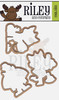 Hank Does Fall die set (set of 3)